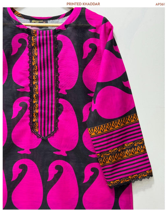 Hayaat Khaddar 2-Piece Shirt & Trouser Set