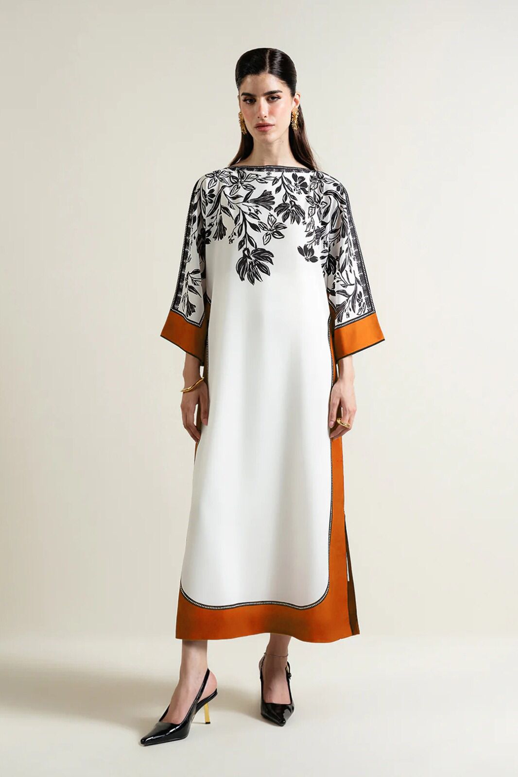 Khoobsurat 2-Piece Digital Printed Kurta & Trouser Set