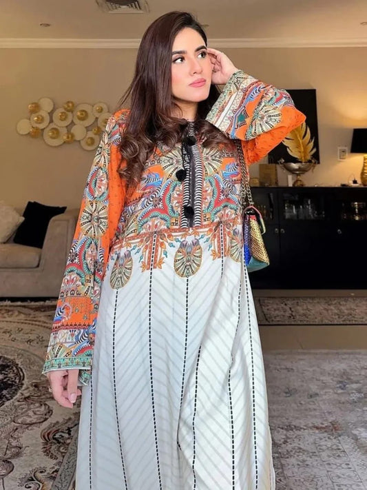 Naaz-e-Rukhsar 2-Piece Kurta & Trouser Set