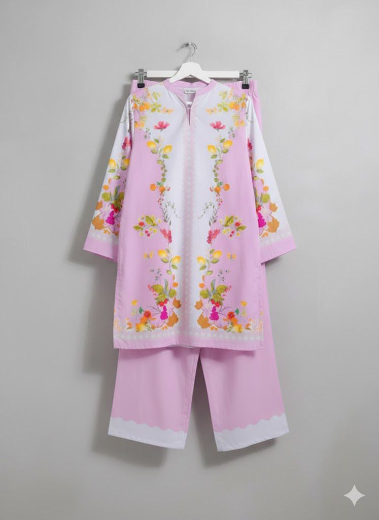 Bahaar-e-Gulab 2-Piece Co-ord Set