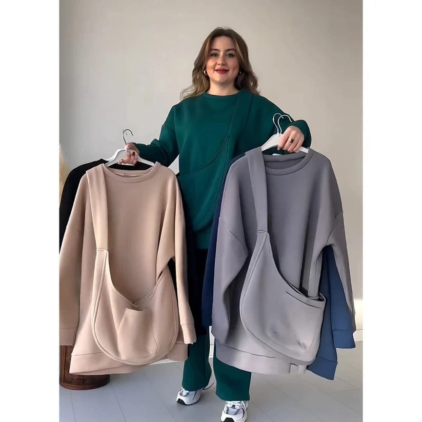 Maheroza 2-Piece Track Suit with Bag