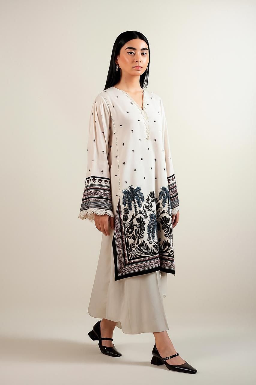 Zauq-e-Rang 2-Piece Kurta & Trouser Set