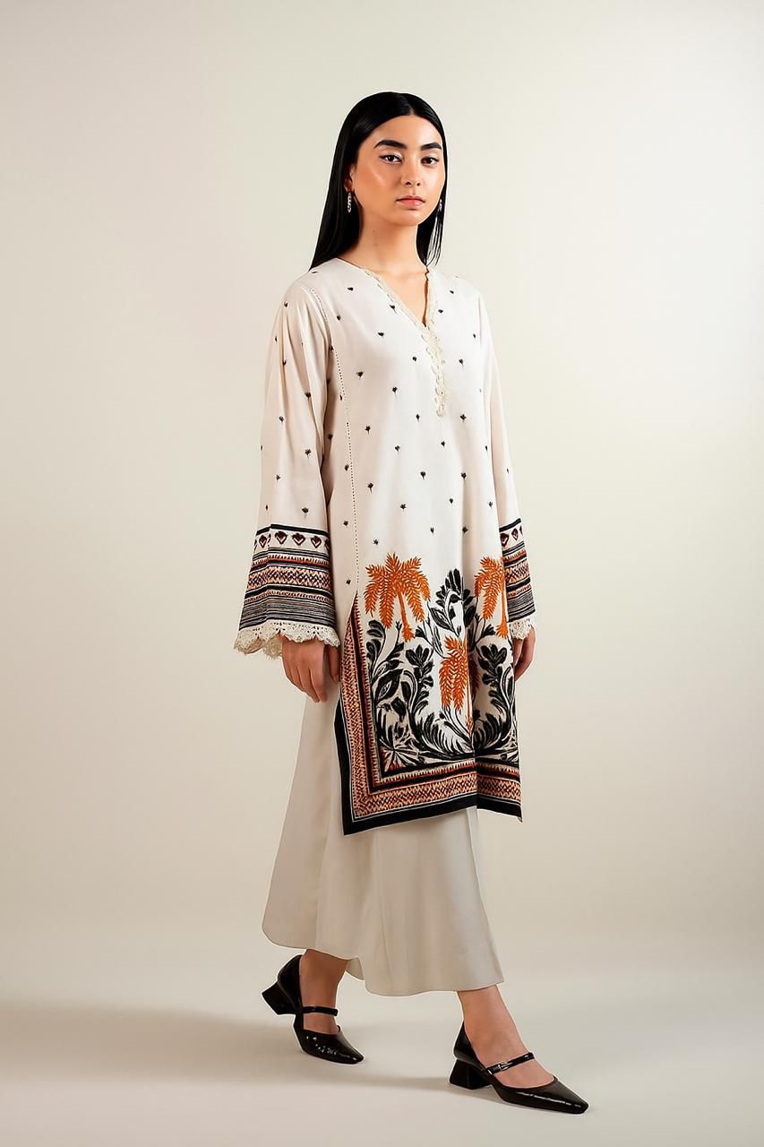 Zauq-e-Rang 2-Piece Kurta & Trouser Set