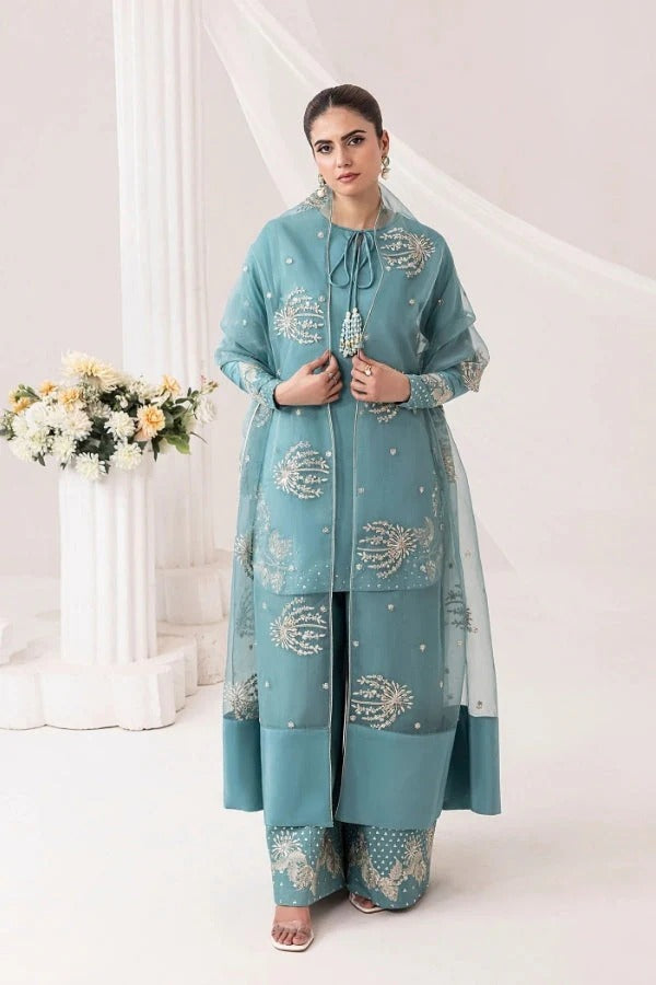 Heer 3-Piece Embroidered Suit