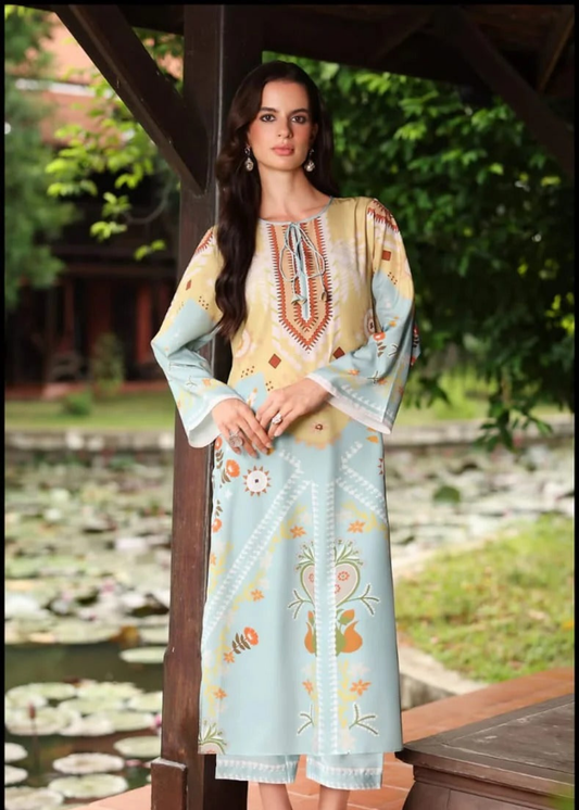 Noor-e-Falak Kurta & Trouser Set