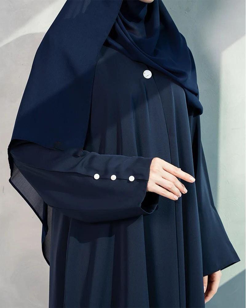Roshay Button Abaya with Stoller