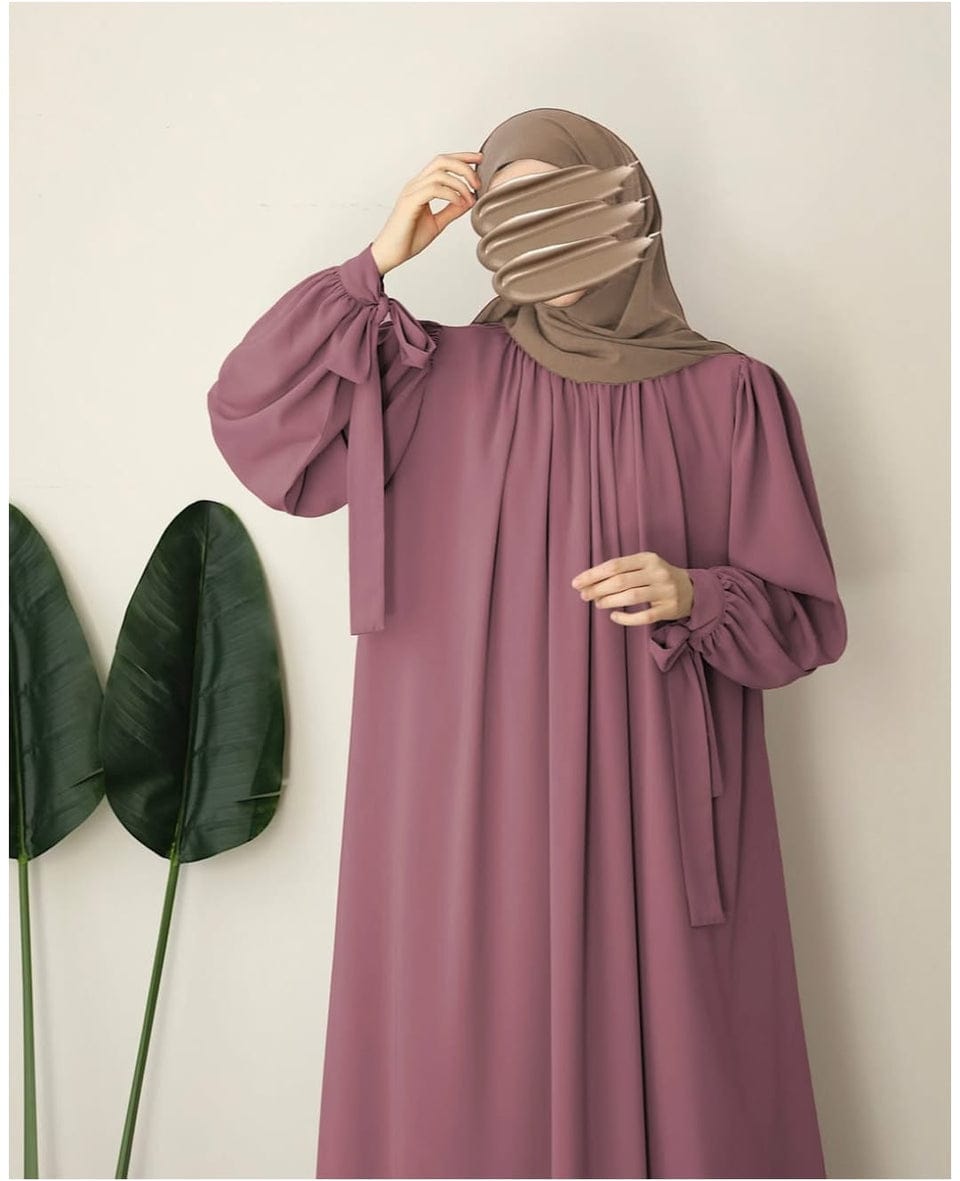 Zeyraa Lavender Abaya with Stoller