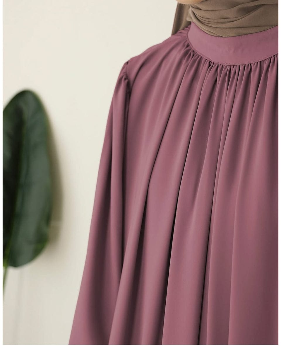Zeyraa Lavender Abaya with Stoller