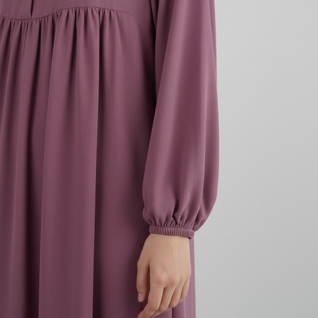 Sabaat Button Abaya