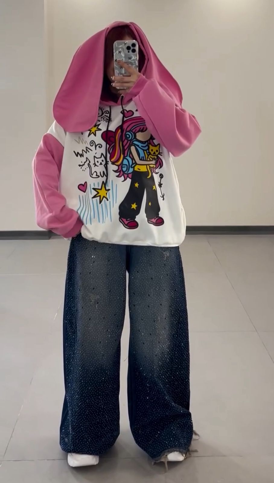 Pinky Poppy Hoodie