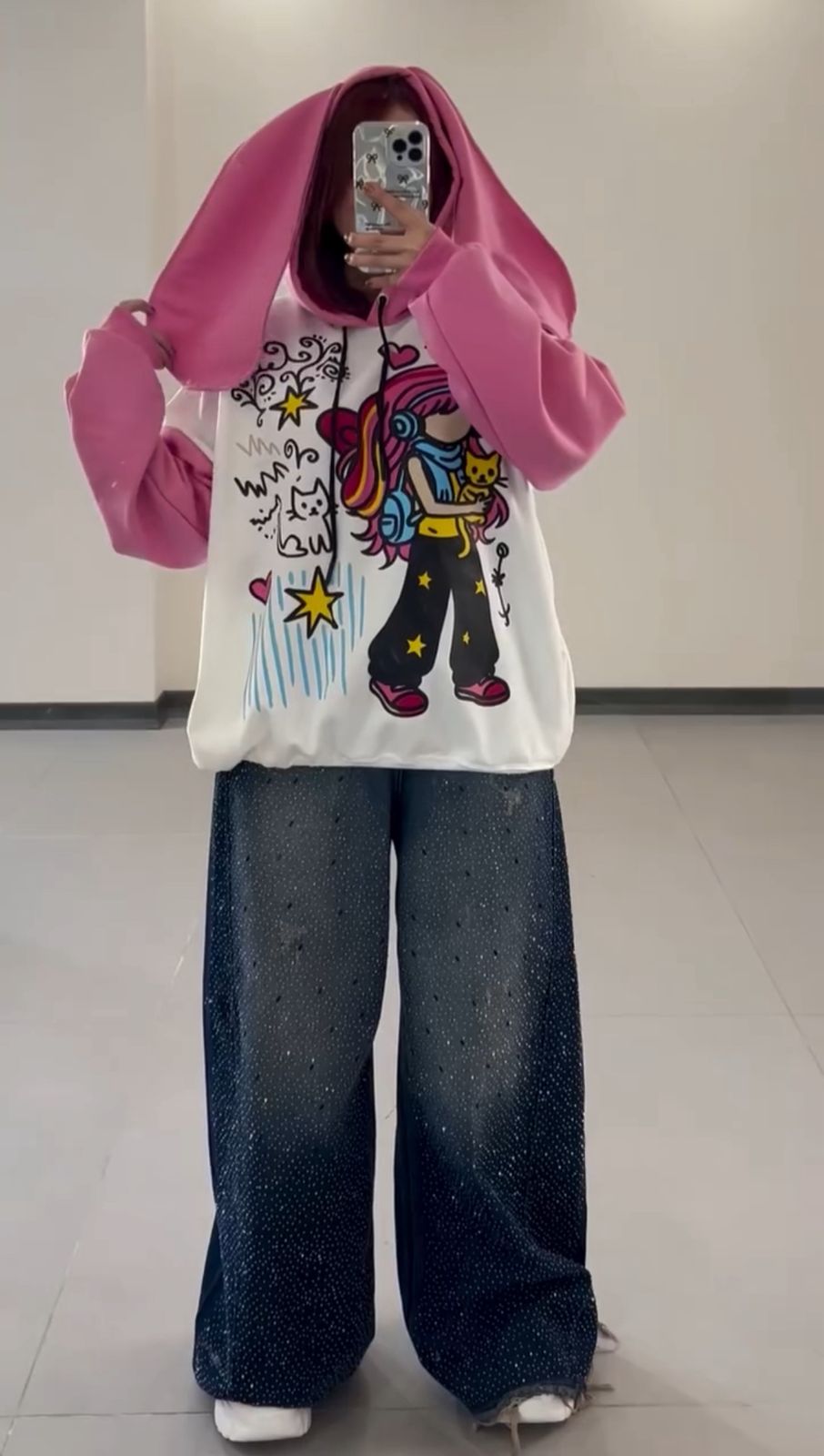 Pinky Poppy Hoodie