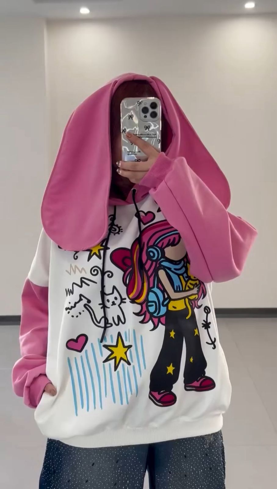 Pinky Poppy Hoodie