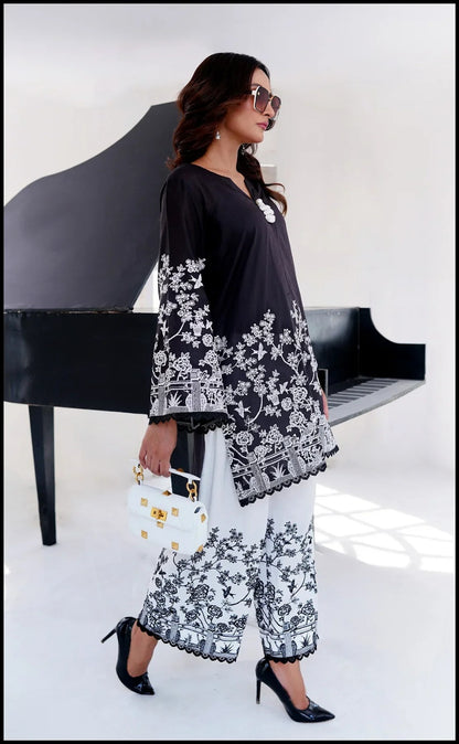 Husn-e-Siyah 2-Piece Co-ord Set