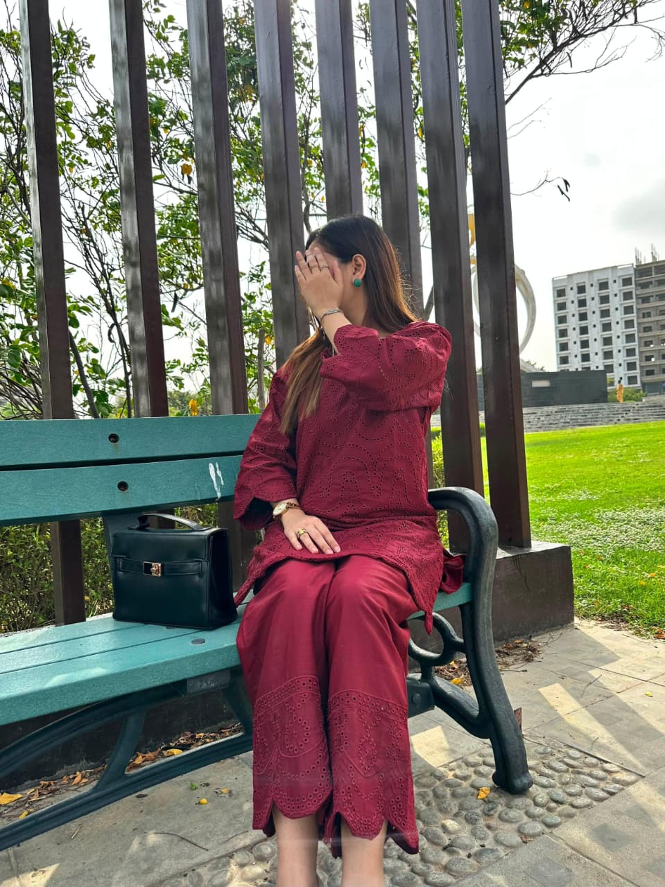 Mahrose 2-Piece Chikankari Suit