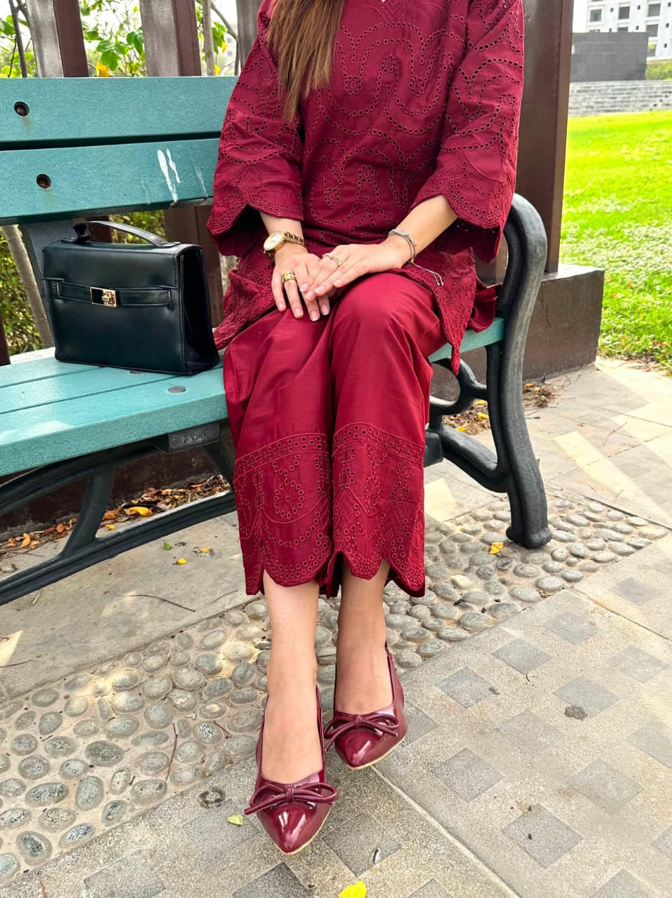 Mahrose 2-Piece Chikankari Suit