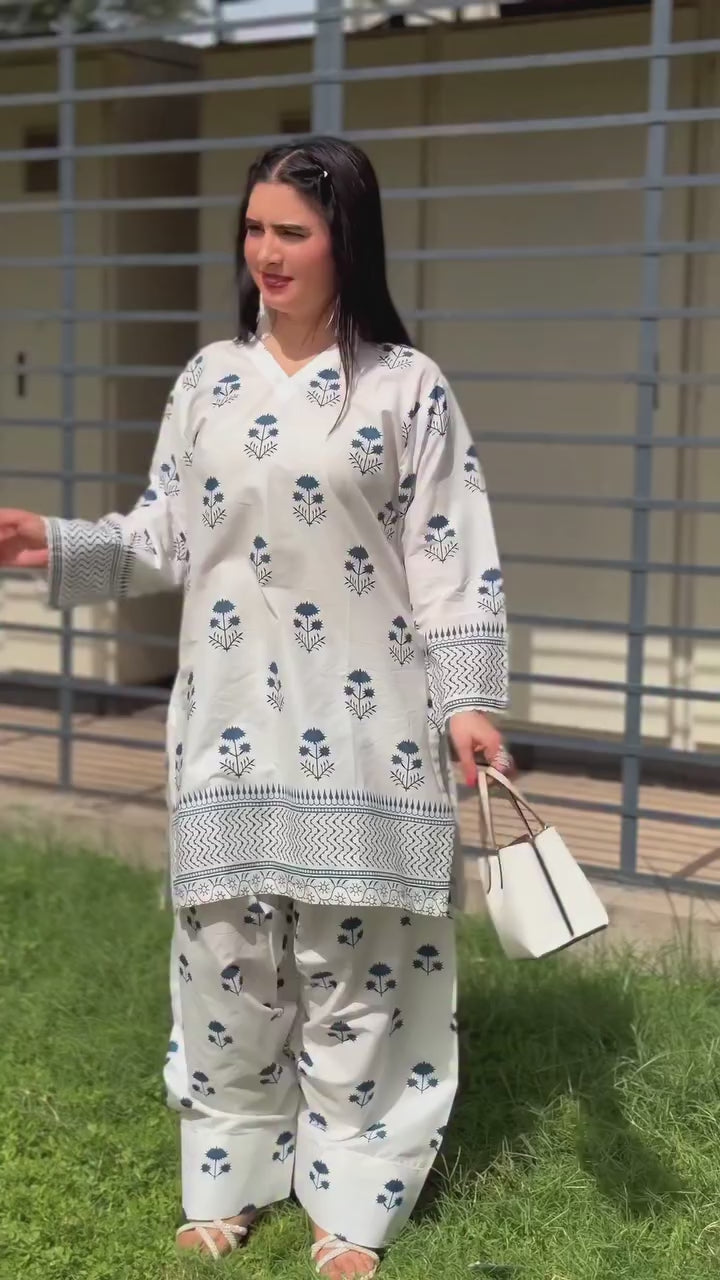Blueberry 2-Piece Co-ord Set