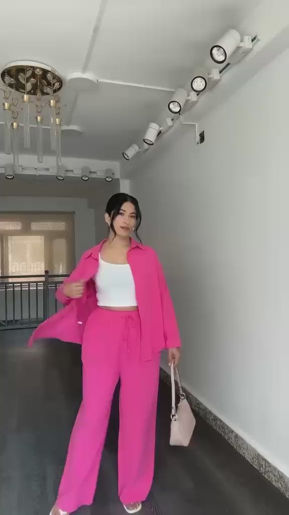 Pink Aura 2-Piece Co-ord Set