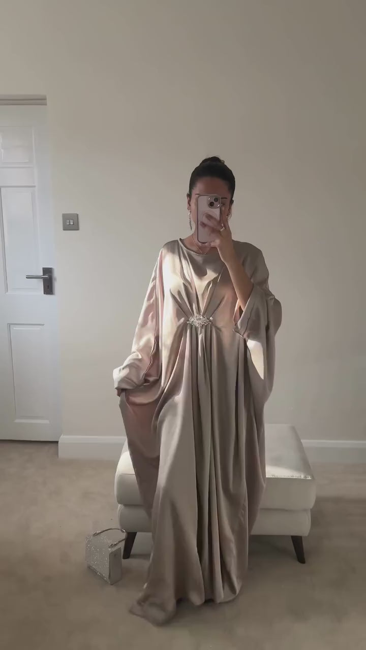 Hinaz Silk Kaftan