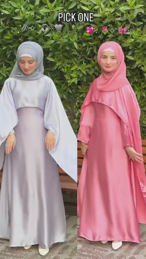 Nikhaar Maxy Abaya with Cape
