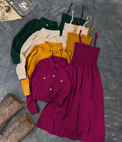 Zeenah Western Coat and Romper