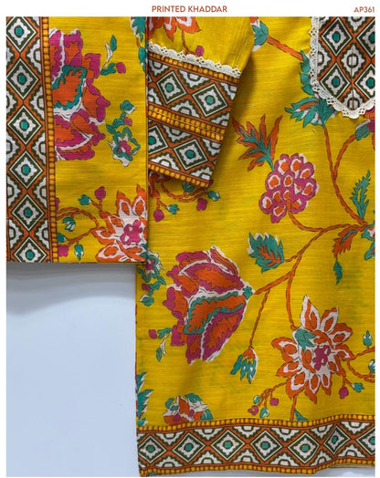 Nazakat Khaddar 2-Piece Shirt & Trouser Set