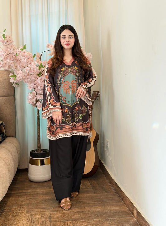 Hoor 2-Piece Farshi Shalwar Co-ord Set