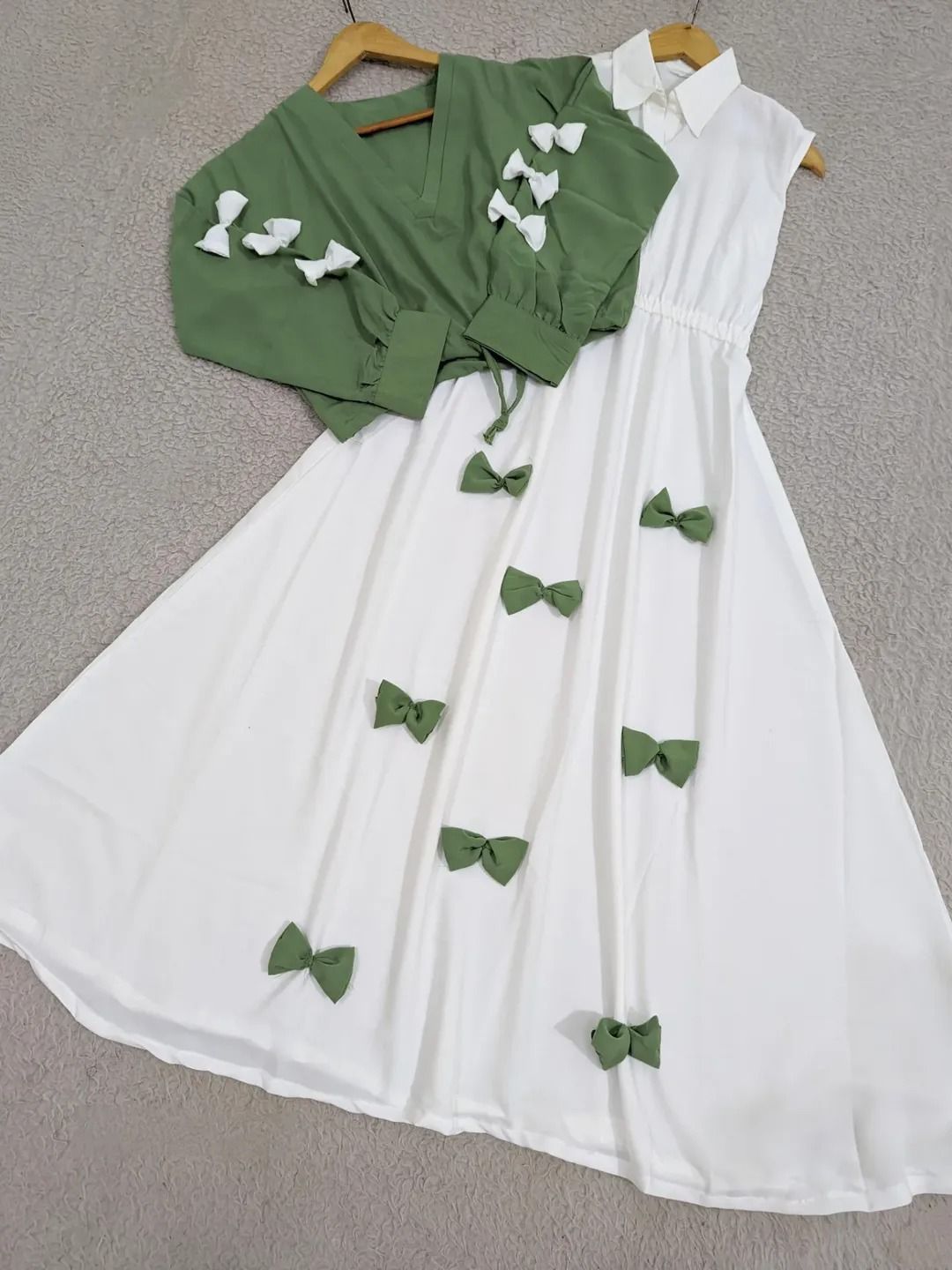 Nazakat 2-Piece Bow Maxy & Jacket