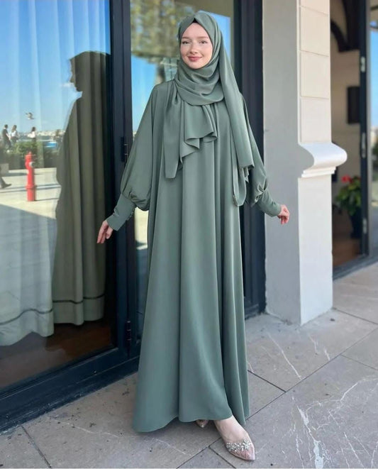 Zarqaa Abaya with Stoller