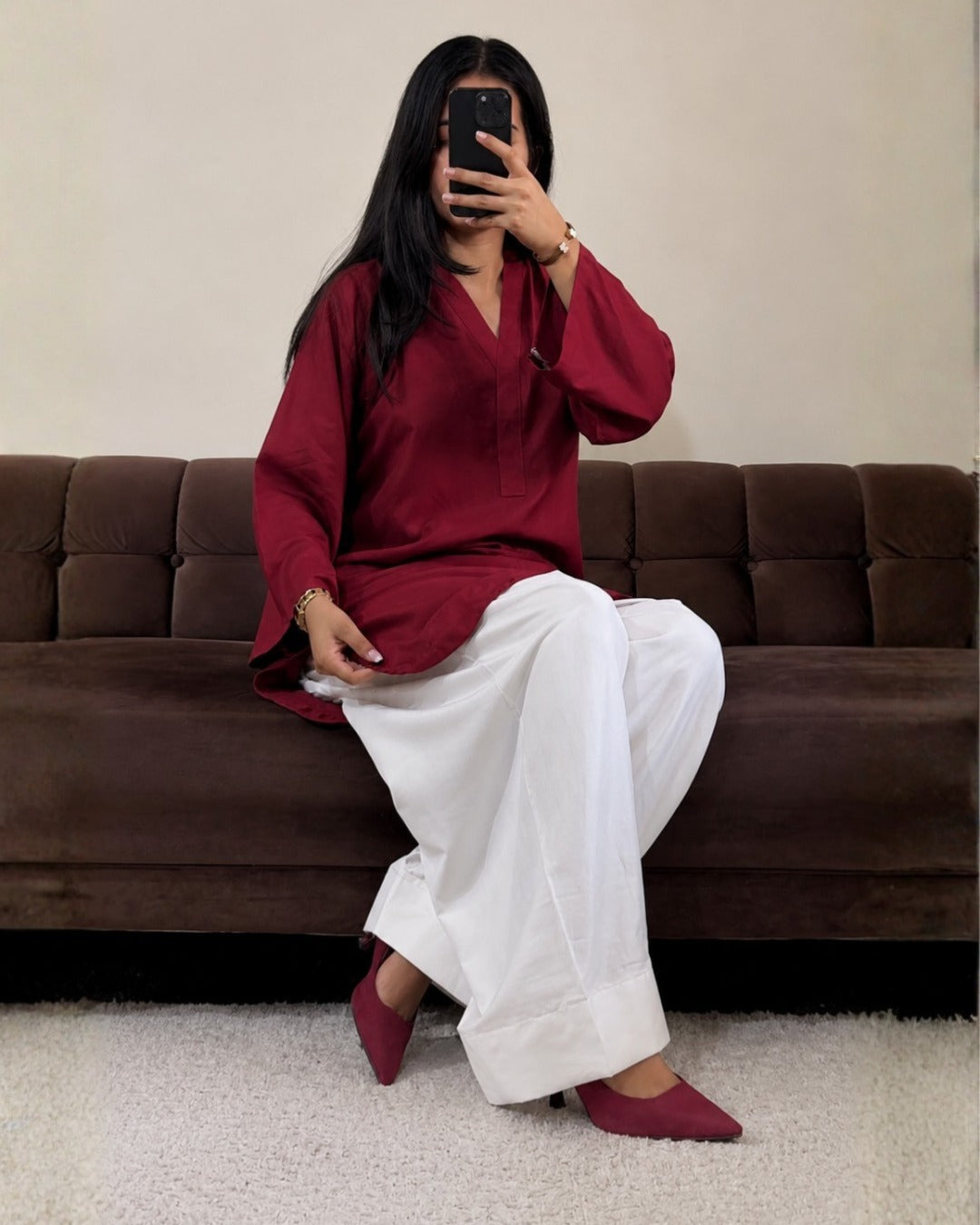 Blossom 2-Piece Farshi Shalwar Suit