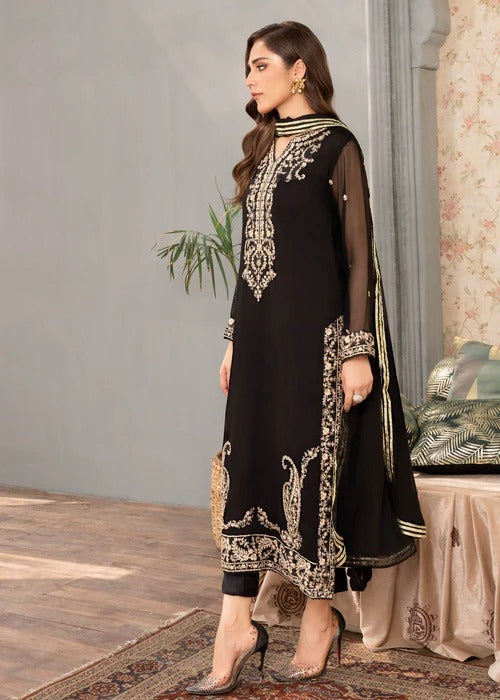 Nazneen 3-Piece Embroidered Suit