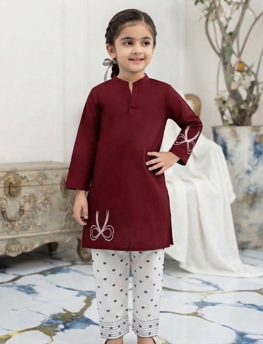 Kids Bow Farshi 2-Piece Suit