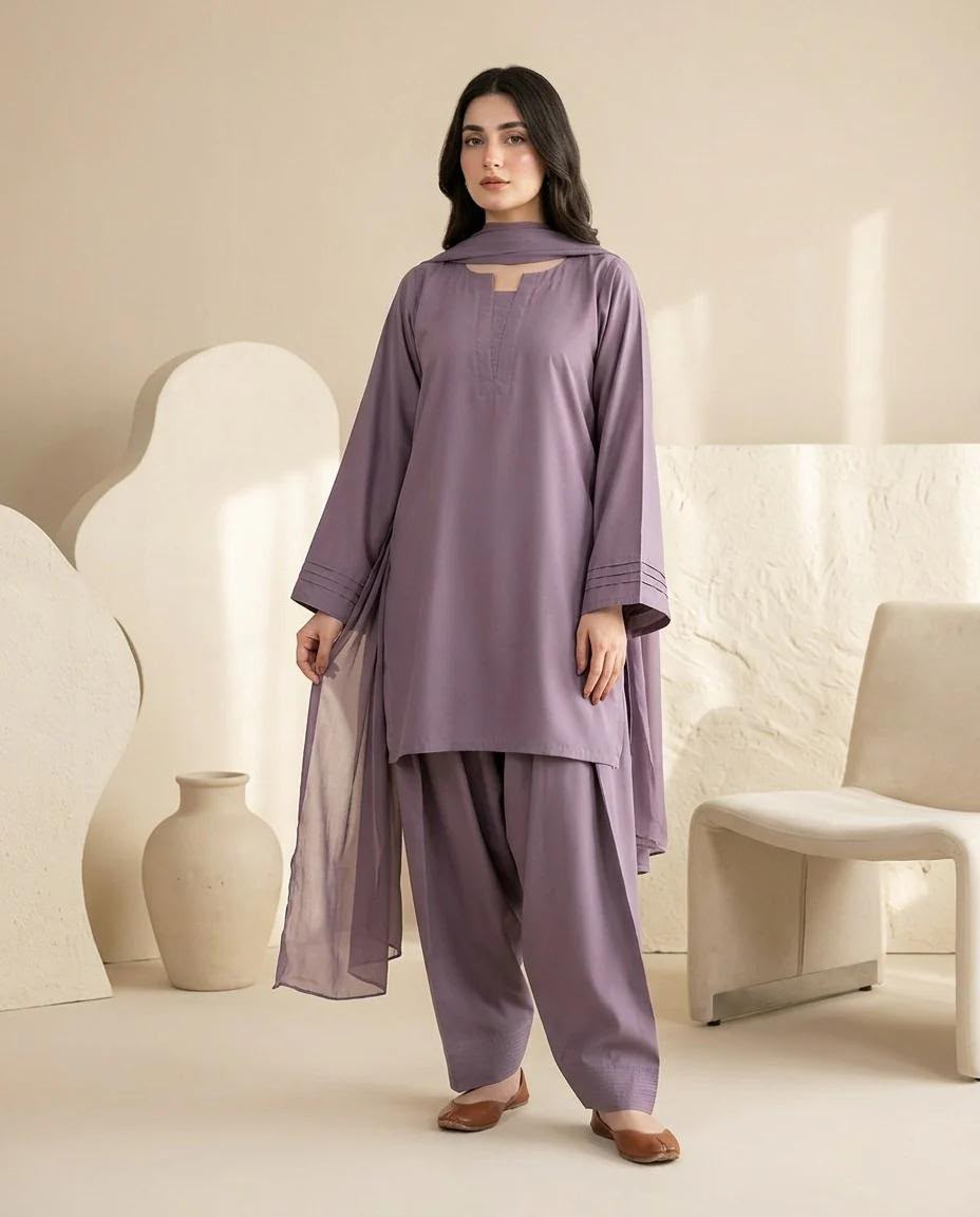Urban Muse 3-Piece With Farshi Shalwar