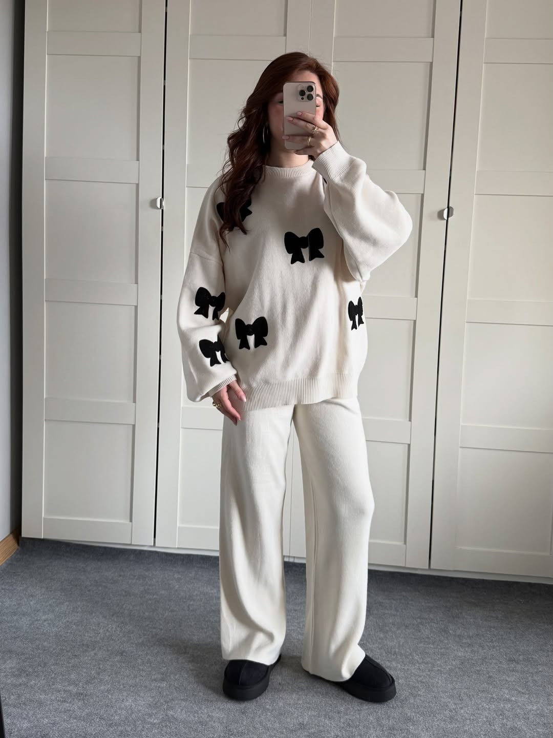 Bow 2-Piece Winter Co-ord Set