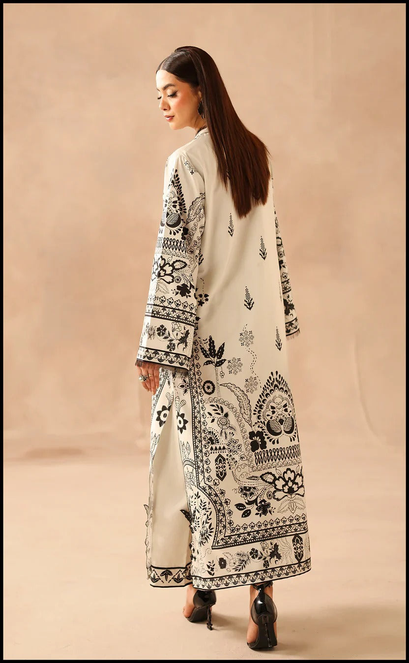 Siyah 2-Piece Kurta & Trouser Set