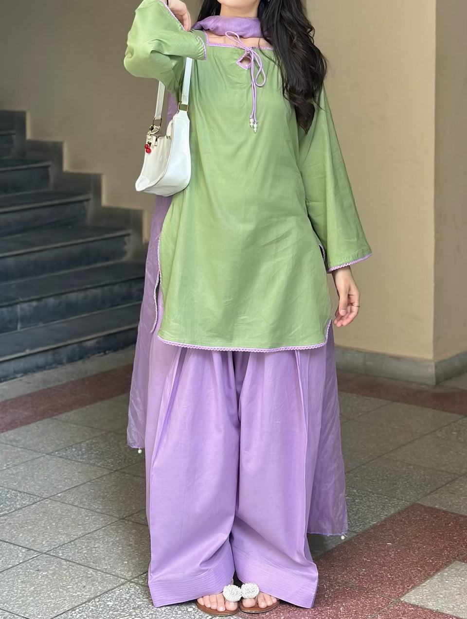 Pastel Grace 3-Piece Suit