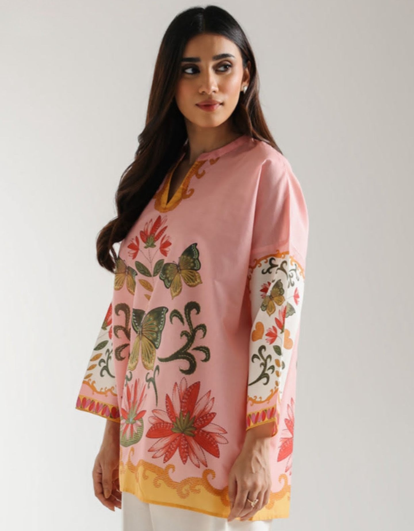 Naqsh-e-Hina Digital Print Kurti