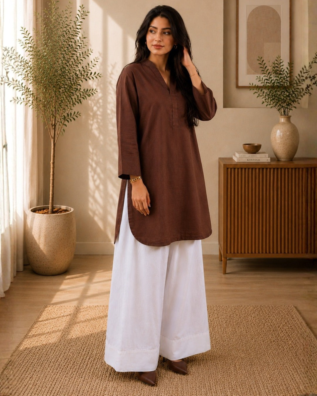 Blossom 2-Piece Farshi Shalwar Suit