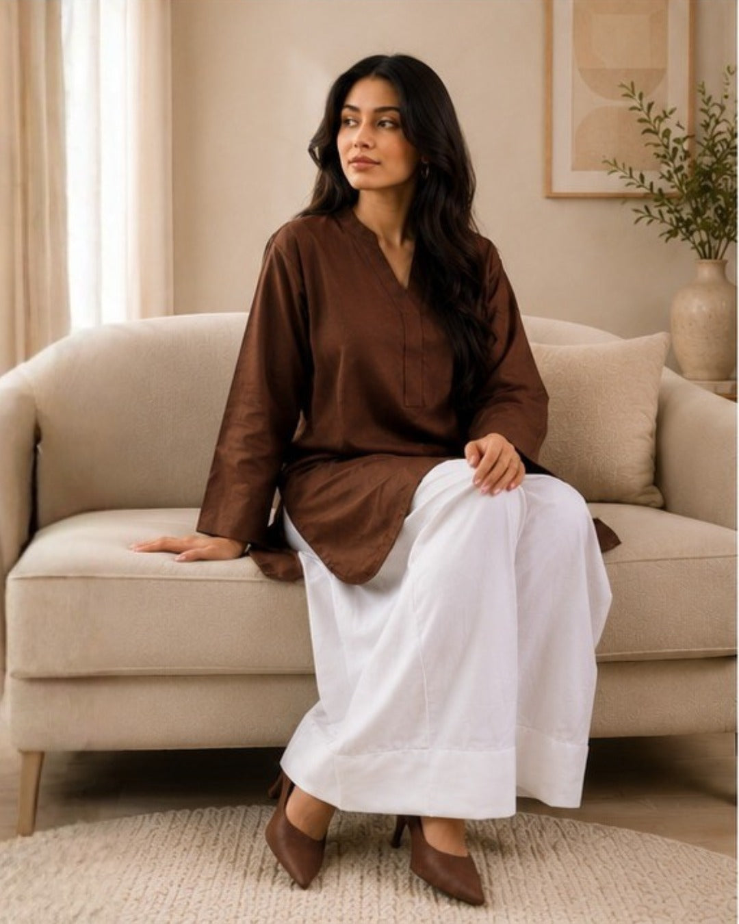 Blossom 2-Piece Farshi Shalwar Suit
