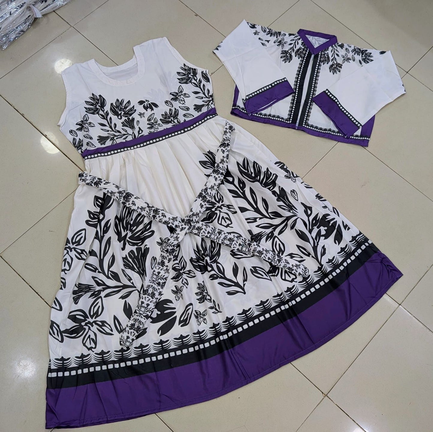 Haseena 2-Piece Maxy and Coat Set