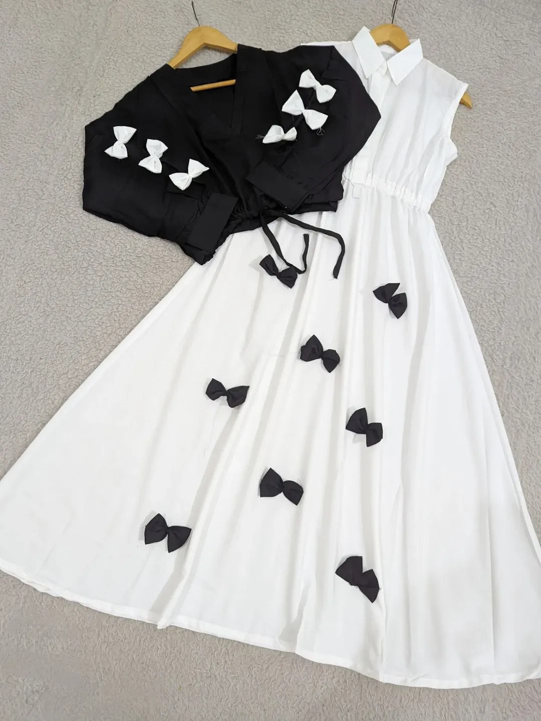 Nazakat 2-Piece Bow Maxy & Jacket