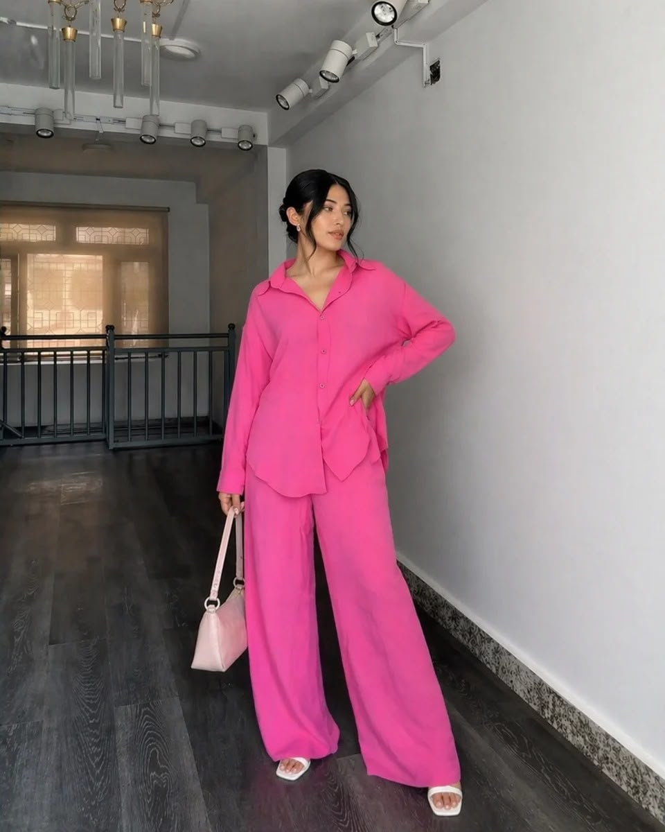 Pink Aura 2-Piece Co-ord Set