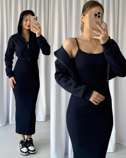 Zarkash 2-Piece Bodycon and Jacket
