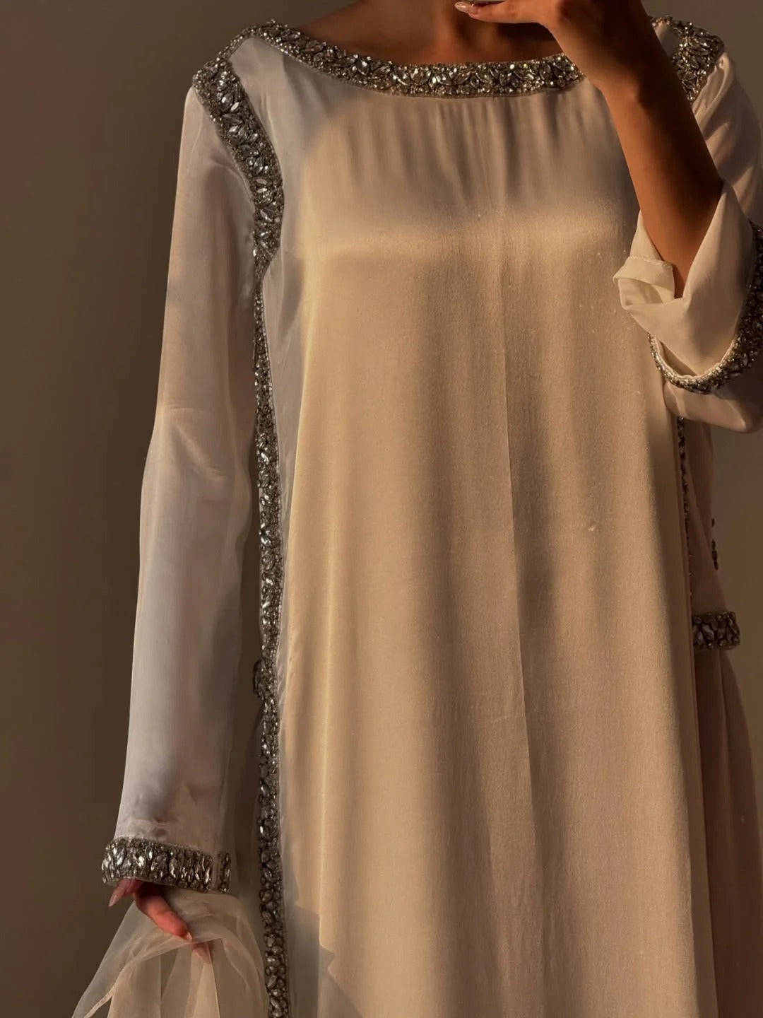 Mahpara 3-Piece Silk Suit