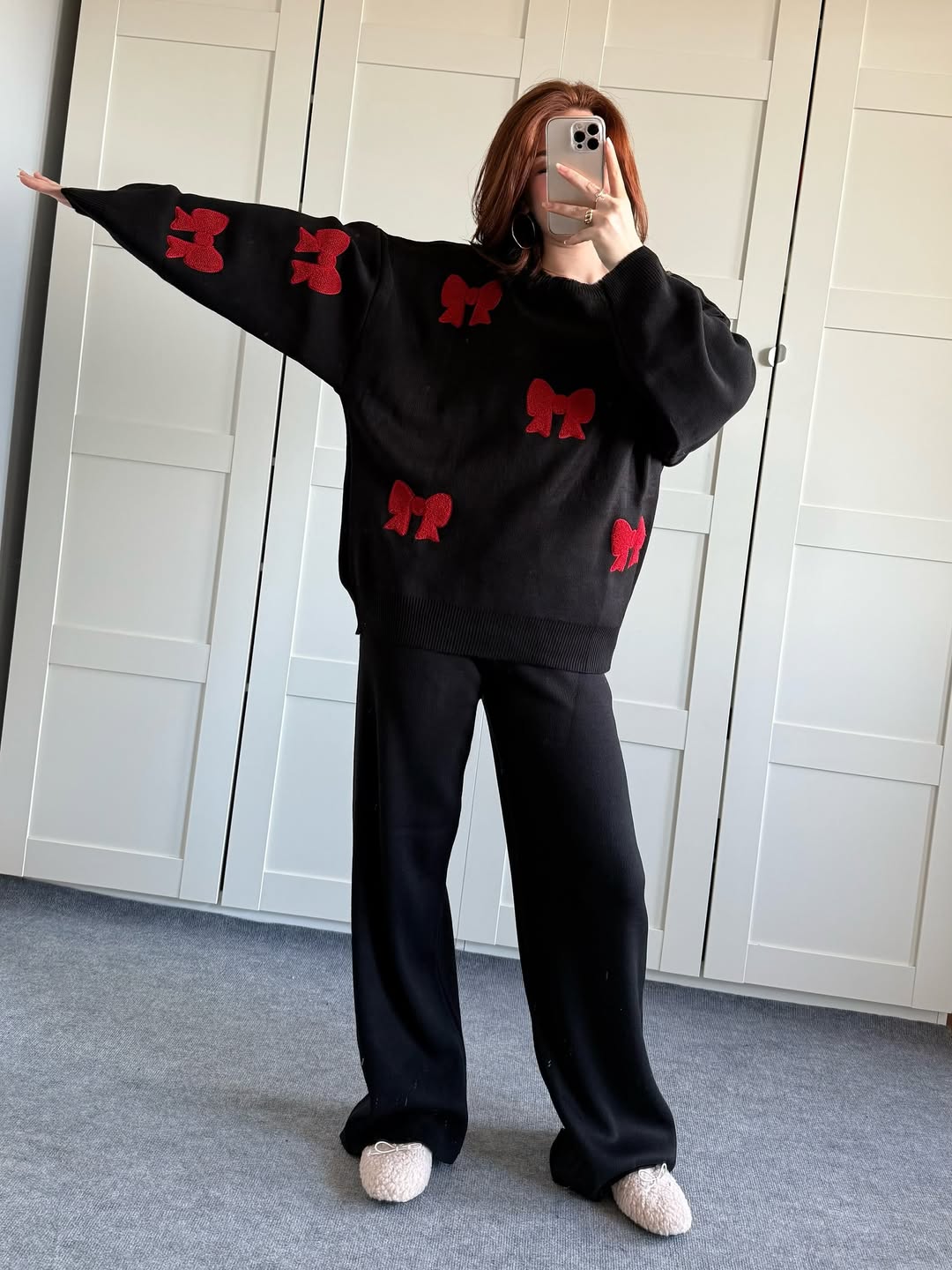 Bow 2-Piece Winter Co-ord Set