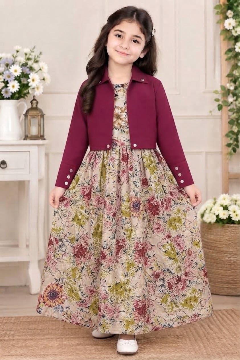 Ayra kids 2-Piece Coat & Maxi