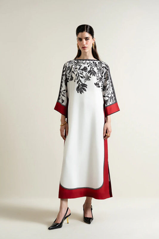 Khoobsurat 2-Piece Digital Printed Kurta & Trouser Set