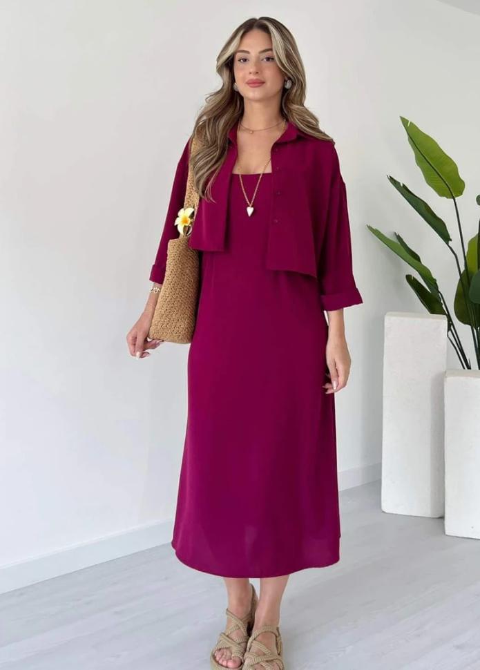 Noor-e-Haseen 2-Piece Maxy and Coat Set