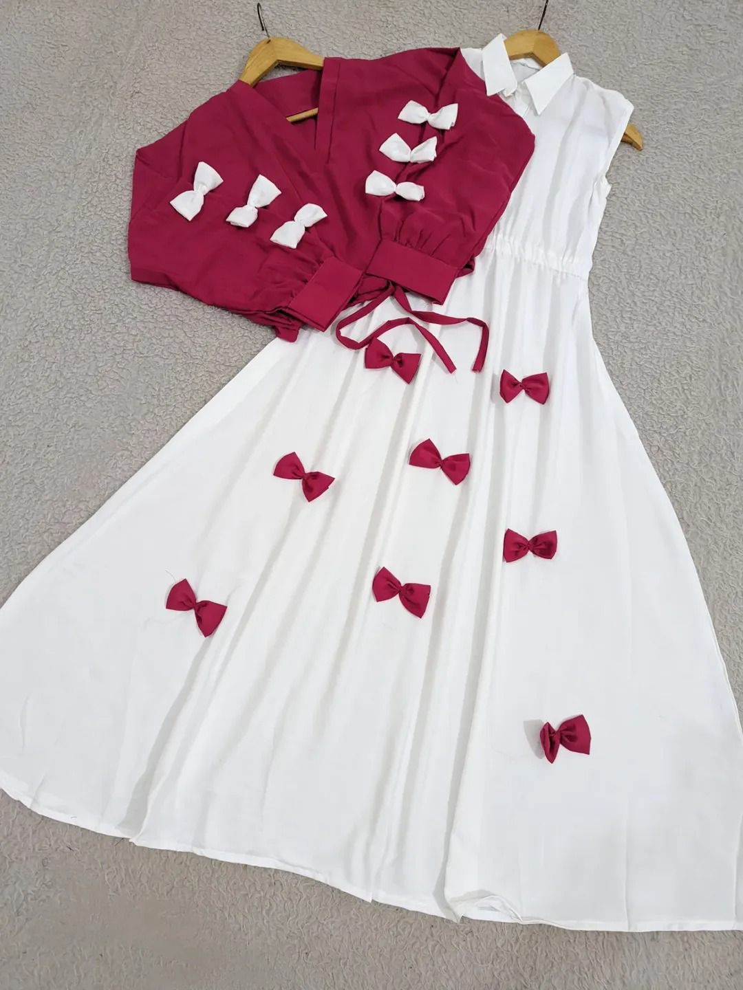 Nazakat 2-Piece Bow Maxy & Jacket