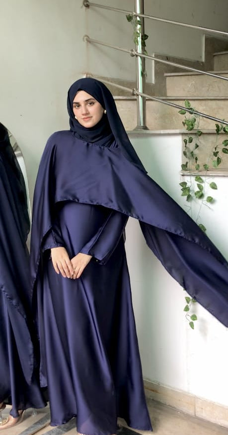 Nikhaar Maxy Abaya with Cape