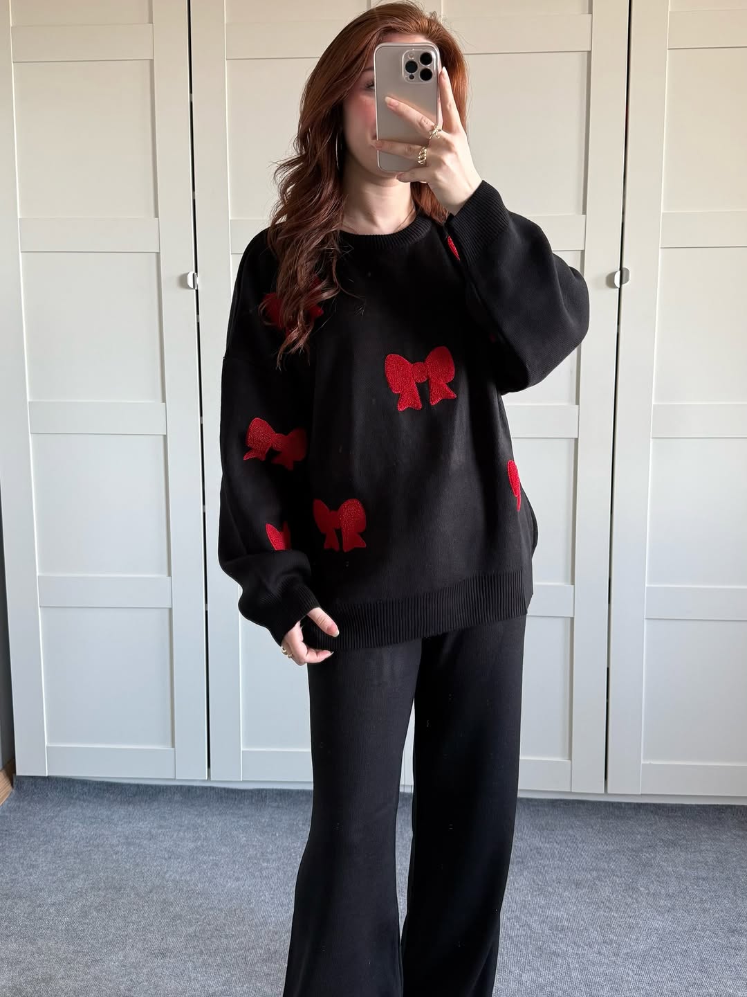 Bow 2-Piece Winter Co-ord Set